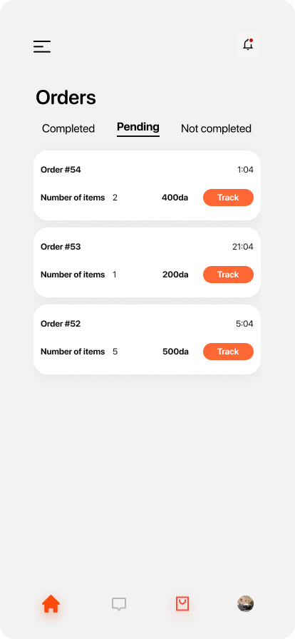 Track your orders and manage deliveries